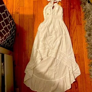 White summer dress